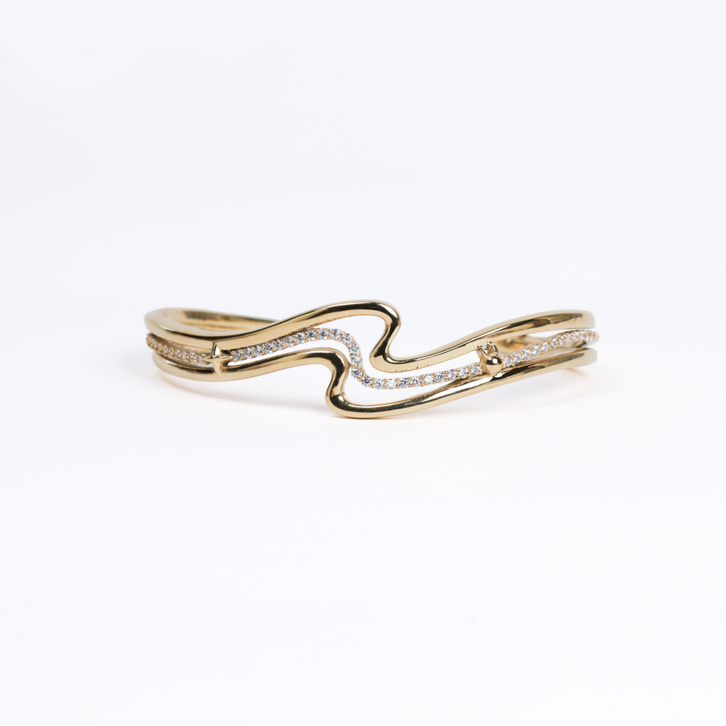 [Pre-Order] Moonlit Sparkle Cuff Bracelet