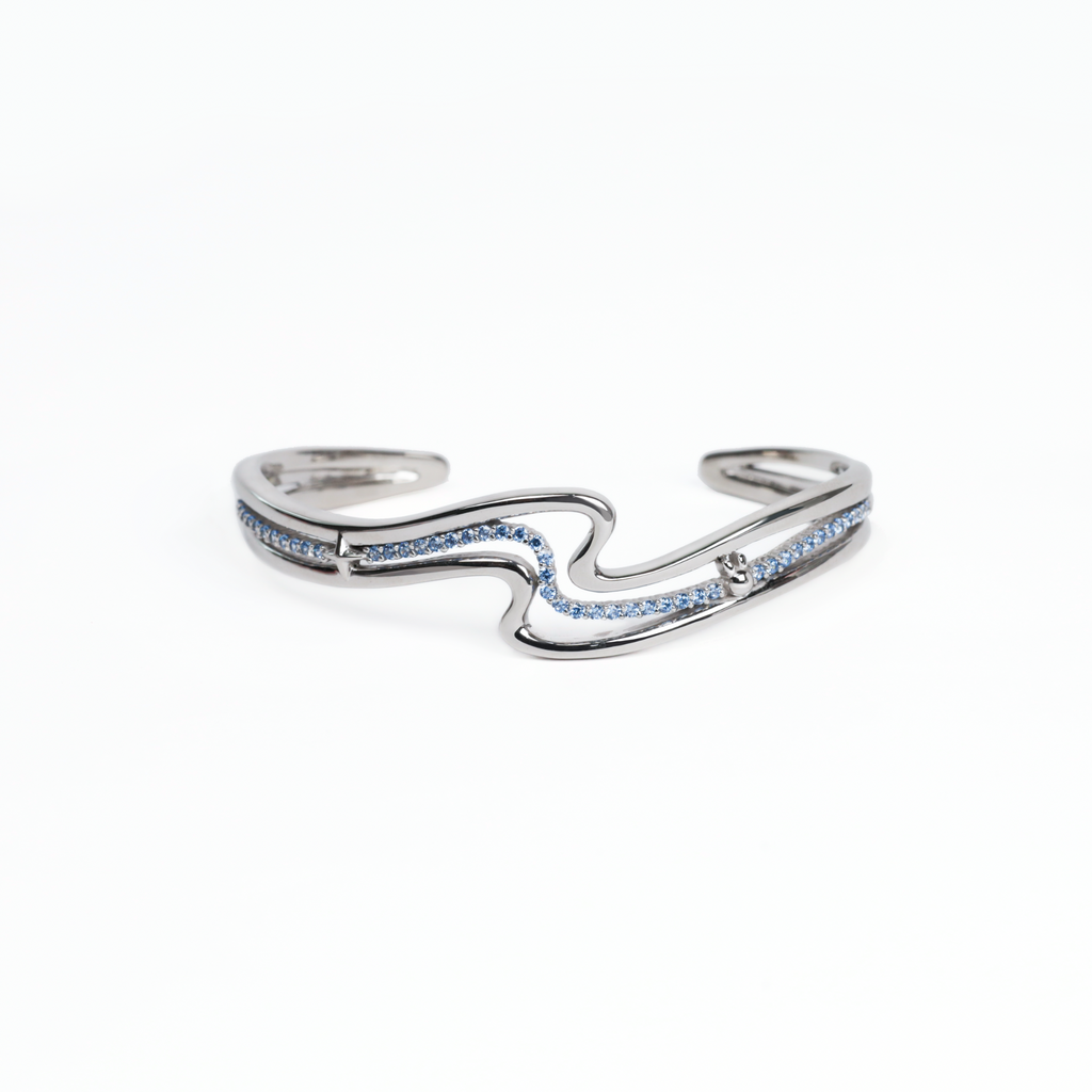 [Pre-Order] Moonlit Sparkle Cuff Bracelet